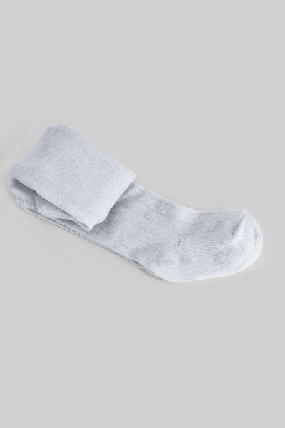 Bistyle Basic Penye Tekli Külotlu Çorap BS1000 Gri Melanj - 3