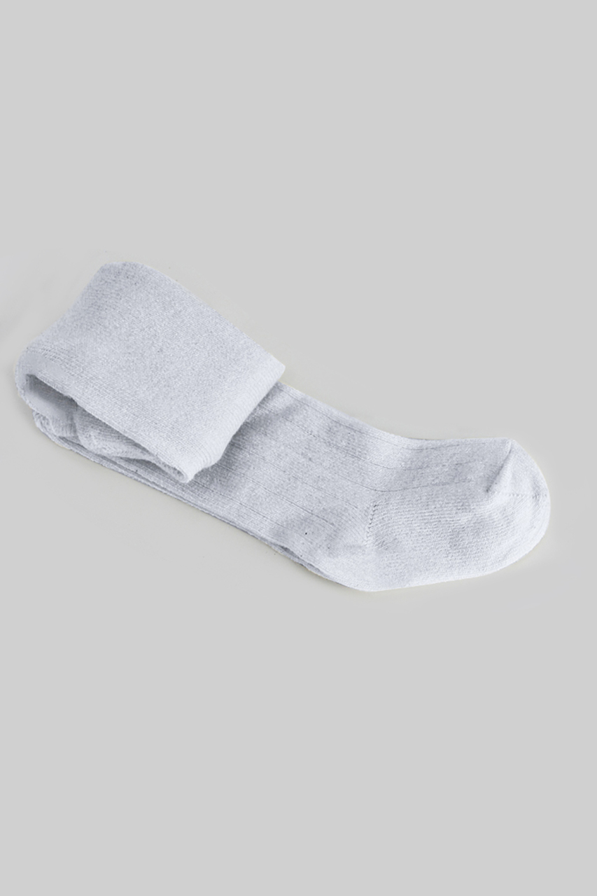 Bistyle Basic Penye Tekli Külotlu Çorap BS1000 Gri Melanj - 3