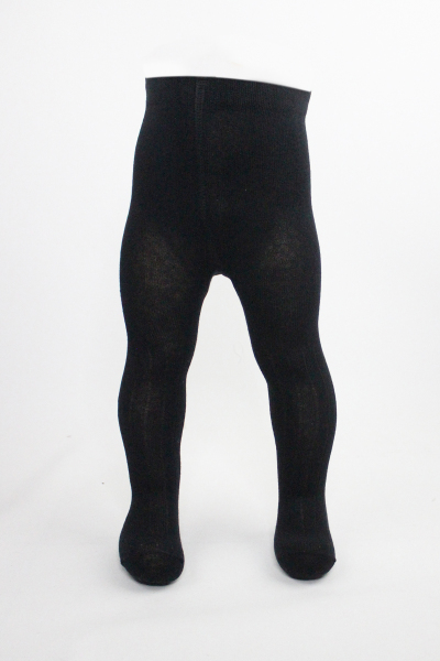 Bistyle Basic Penye Tekli Külotlu Çorap BS1000 Siyah - 5