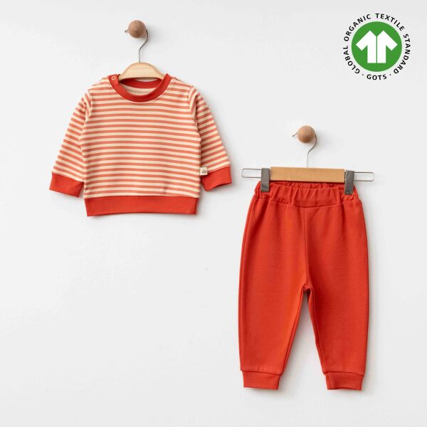 Eslenza Baby Organik 2'li Takım 0054 Bej - Eslenza