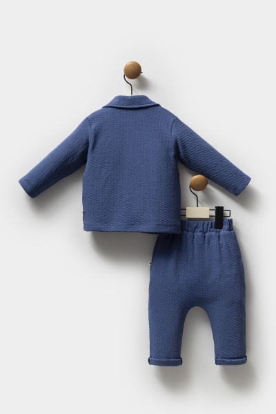 Moi Noi Ceketli Takım MNB5321 Navy Blue - 4