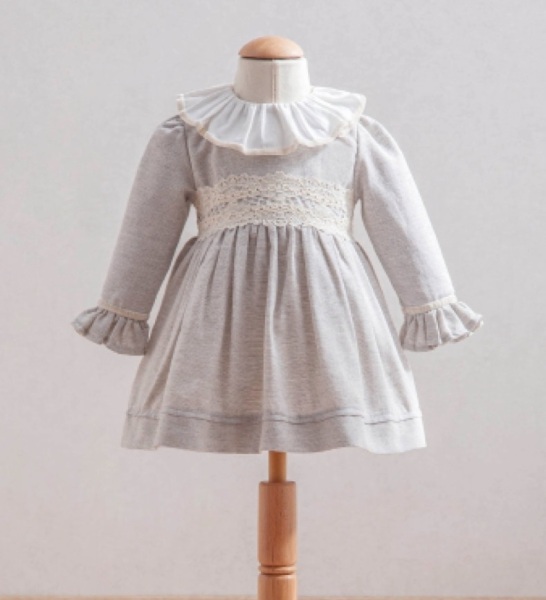 Tongs Baby Elbise 3878 Gri - Tongs Baby