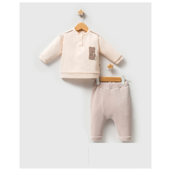 Tongs Baby Grizly Bear 2'li Takım 9005 Gri - Tongs Baby