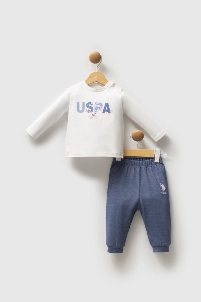 U.S. Polo Assn 3'lü Takım USB2778 Mavi - 3