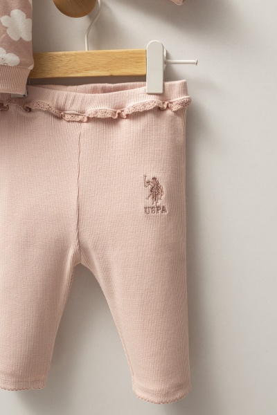 U.S. Polo Assn 2 li Takım USB2770 Pudra - 3