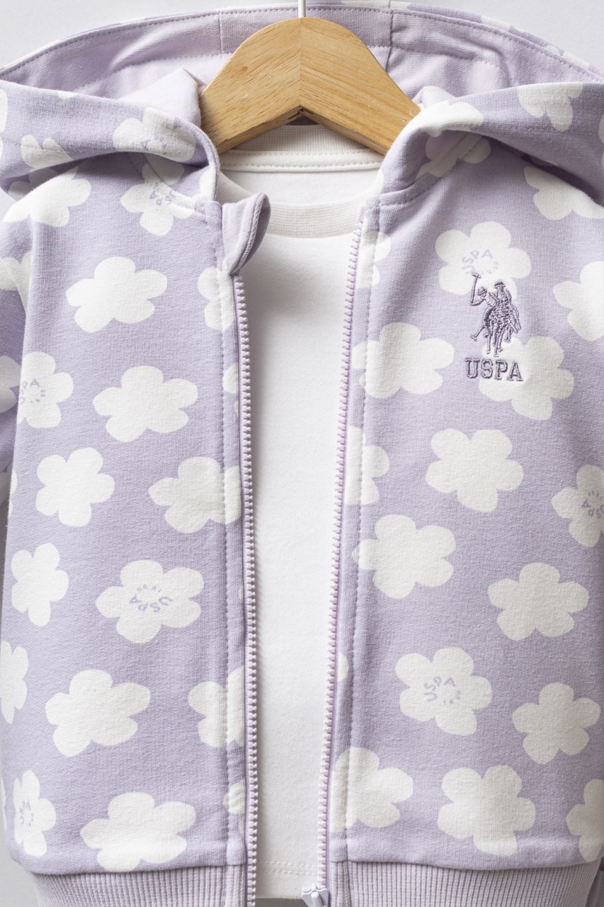 U.S. Polo Assn 3'lü Takım USB2771 Lila - 3