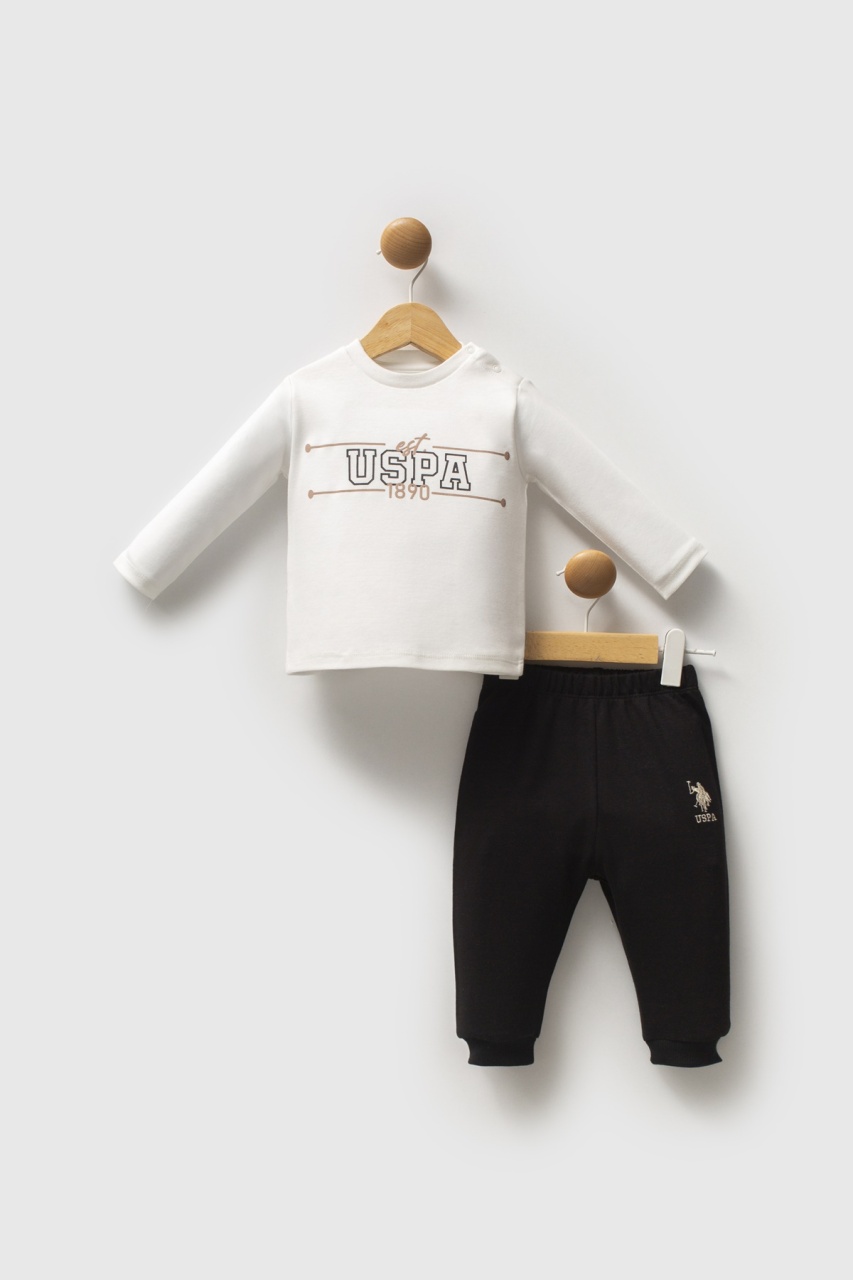 U.S. Polo Assn 3'lü Takım USB2549 Bej - 3