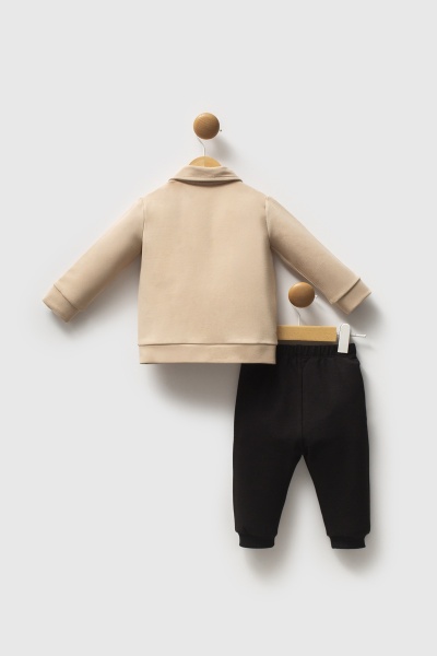 U.S. Polo Assn 3'lü Takım USB2549 Bej - 4