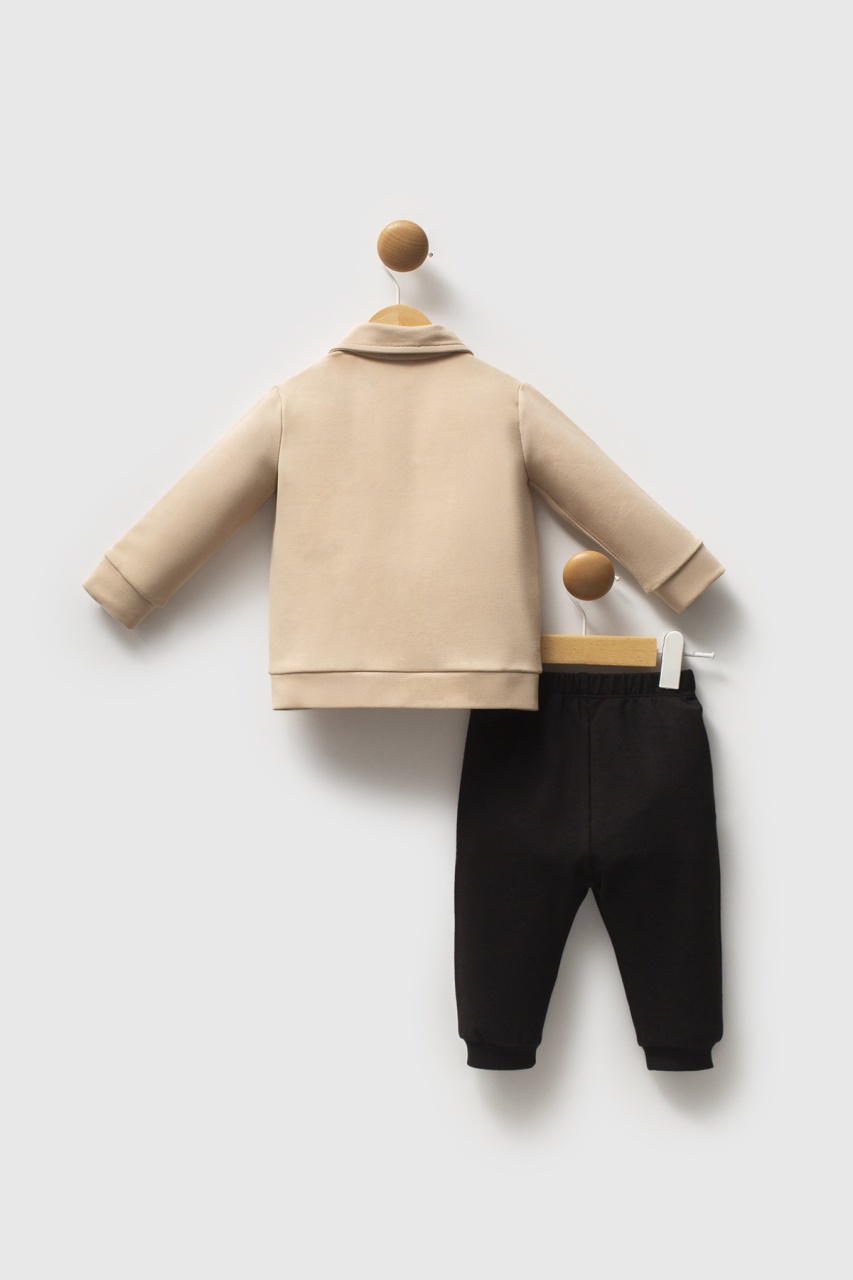 U.S. Polo Assn 3'lü Takım USB2549 Bej - 4