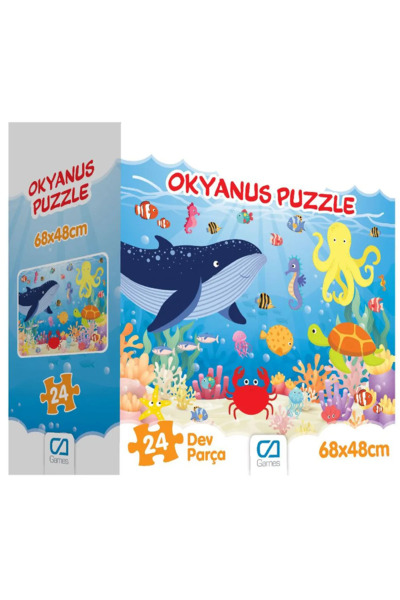 Games Okyanus Puzzle 24 Parça 5231 - Games