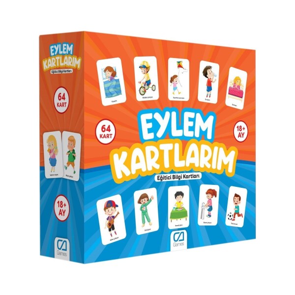 Games Eylem Kartlarım 64 Parça 5174 - Games