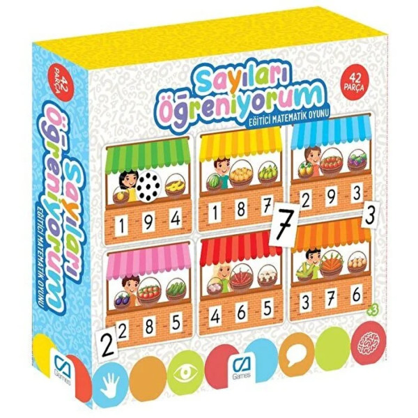 Games Sayıları Öğreniyorum 42 Parça 5147 - Games