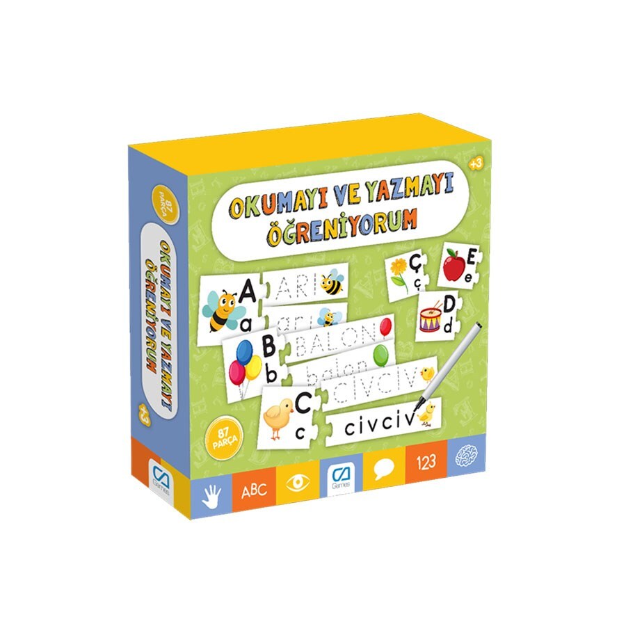 Games Okumayı ve Yazmayı Öğreniyorum 87 Parça 5127 - 1