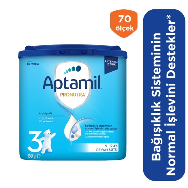 Aptamil Devam Sütü Maması No3 9-12 Ay 350 Gr - 1