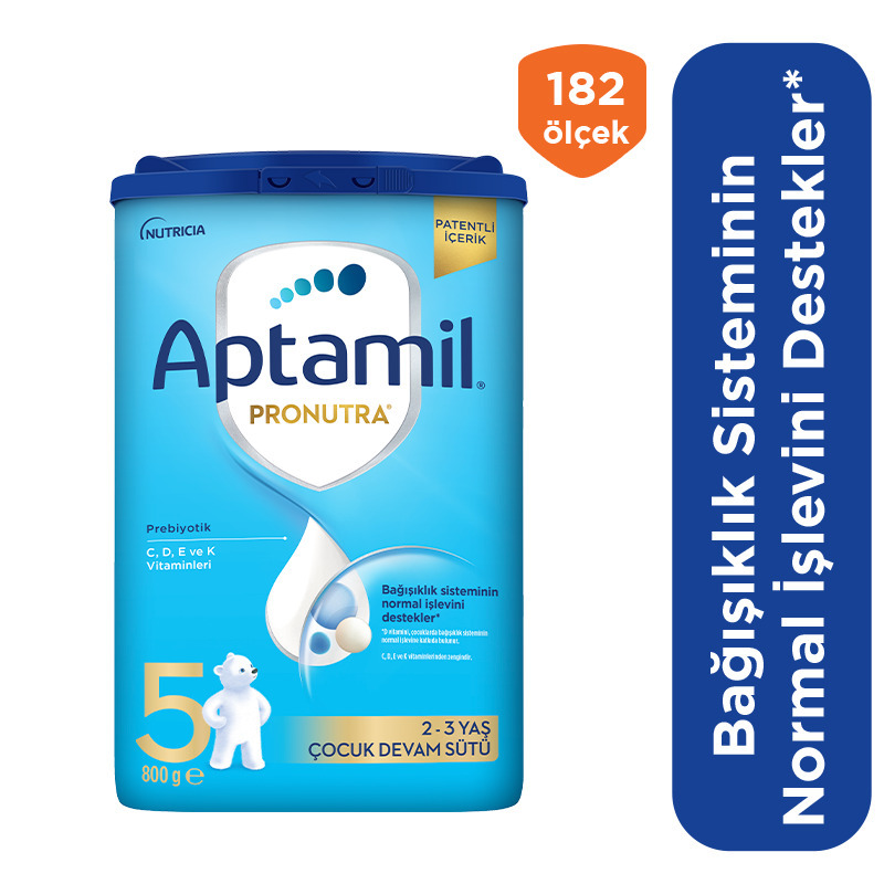 Aptamil Çocuk Devam Sütü Maması No5 2 Yaş+ 800 Gr - 1