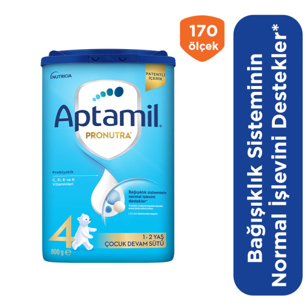 Aptamil Çocuk Devam Sütü Maması No4 1 Yaş+ 800 Gr - Aptamil