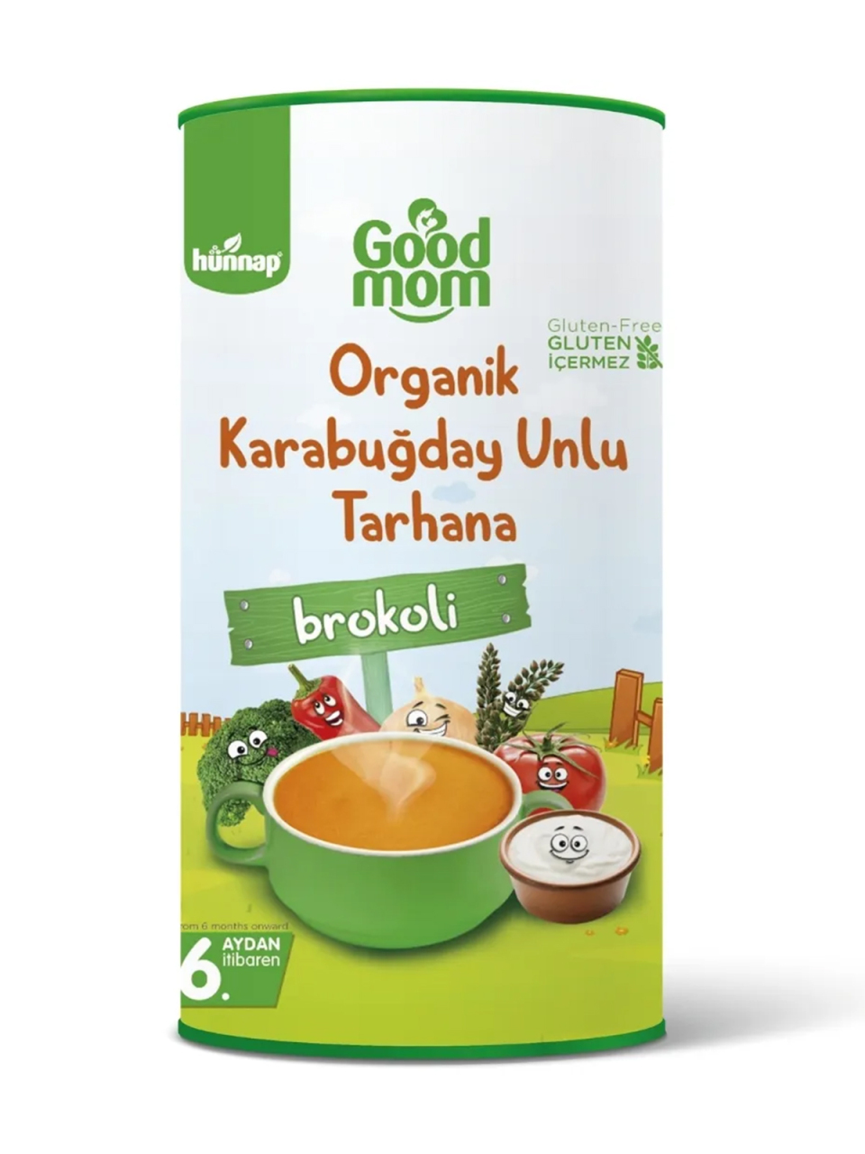 Hünnap Good Mom Organik Karabuğday Unlu Tarhana Brokoli 200 Gr - 1