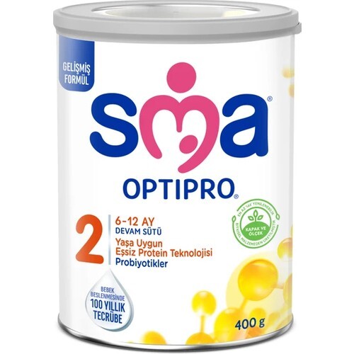 SMA Optipro Probiyotik 2 Bebek Devam Sütü 6-12 Ay 400 Gr - 1
