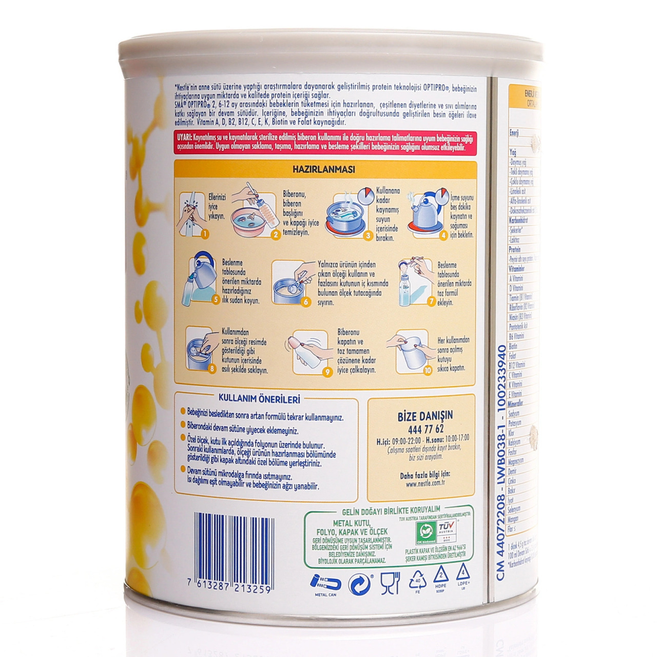 SMA Optipro Probiyotik 2 Bebek Devam Sütü 6-12 Ay 400 Gr - 5