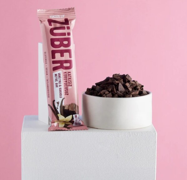 Züber Meyve Barı 40 Gr Vanilyalı ve Kakaolu - Züber