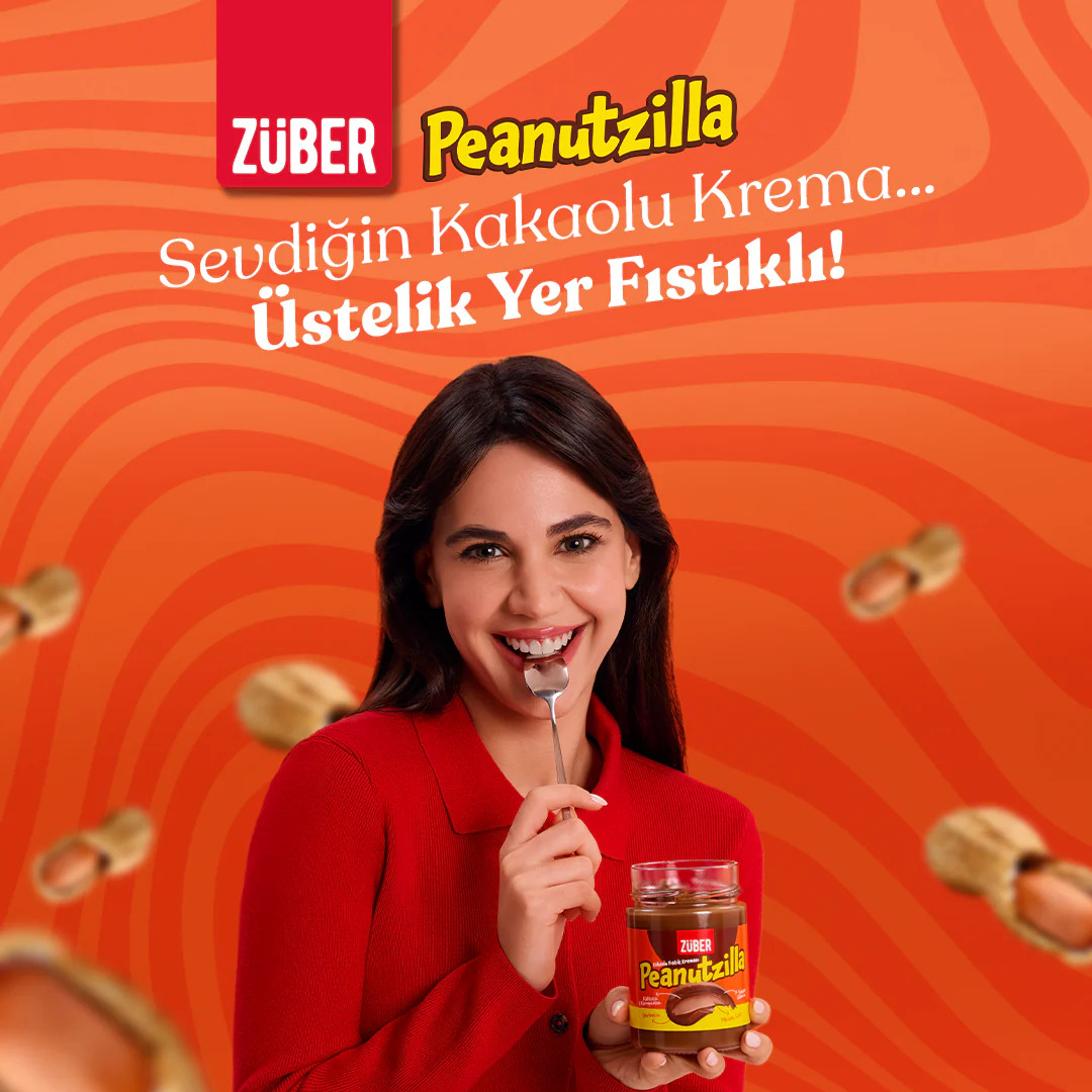 Züber Peanutzilla Kakaolu Fıstık Ezmesi 315 Gr - 4
