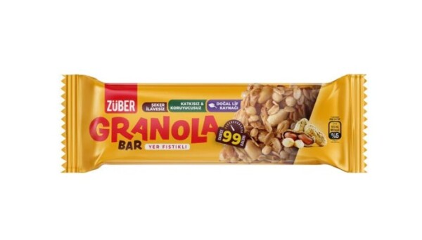 Züber Granola Bar 25 Gr Fıstık - 2