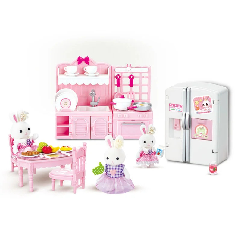 Bay Dreamy Mini Tavşan Büyük Mutfak Oyun Seti - 1