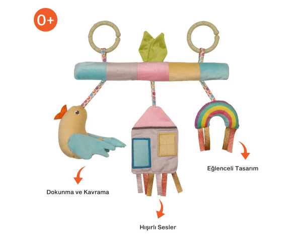 Hanger-mounted practical mobile - 2