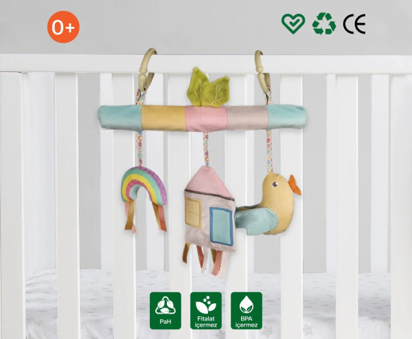 Hanger-mounted practical mobile - 3