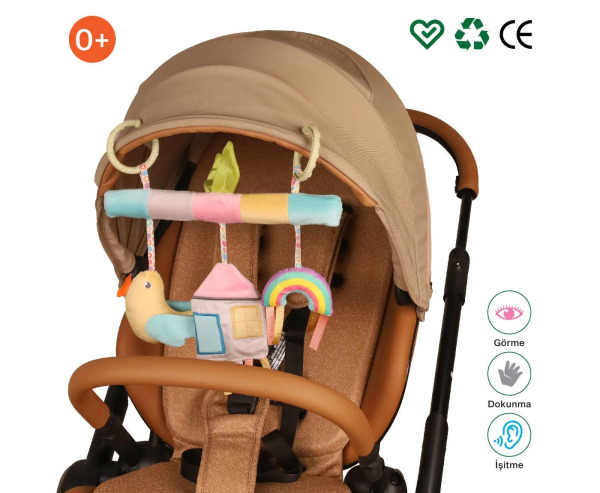 Hanger-mounted practical mobile - 4