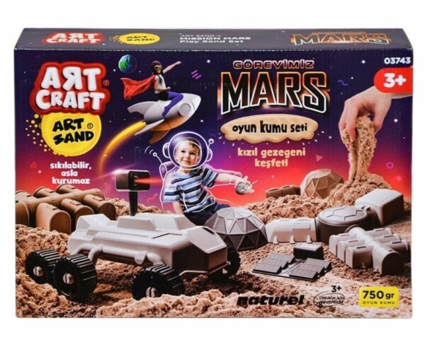 Art Craft Görevimiz MArs Kum Seti 03743 - 1