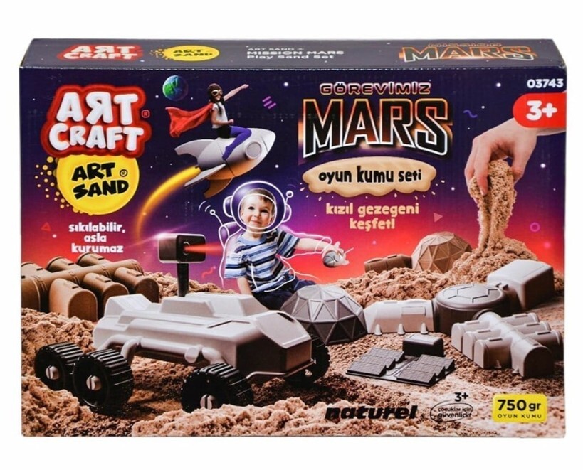 Art Craft Görevimiz MArs Kum Seti 03743 - 1