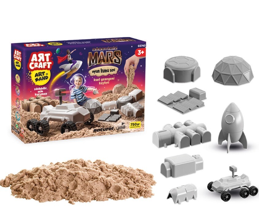 Art Craft Görevimiz MArs Kum Seti 03743 - 2
