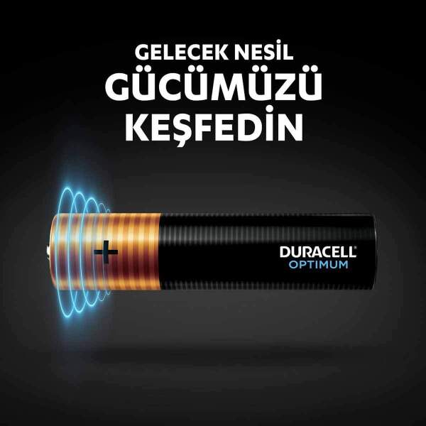 Duracell 4'Lü Optimum AAA Kalem Pil - 2