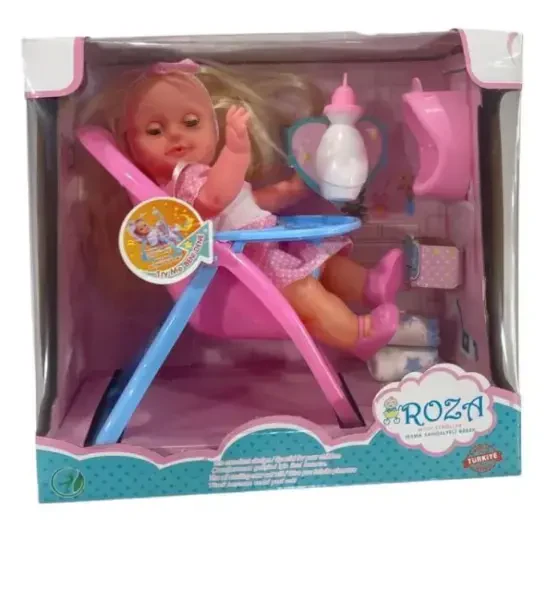 Global Toys Roza Mama Sandalyeli Bebek - 2