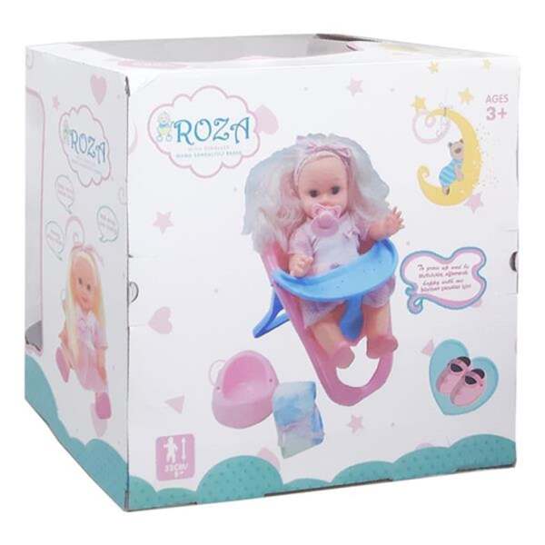Global Toys Roza Mama Sandalyeli Bebek - 3