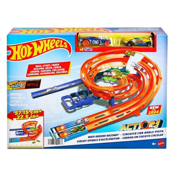Hot Wheels İkili Yarış ve Akrobasi Pisti HTK17 - Hot Wheels
