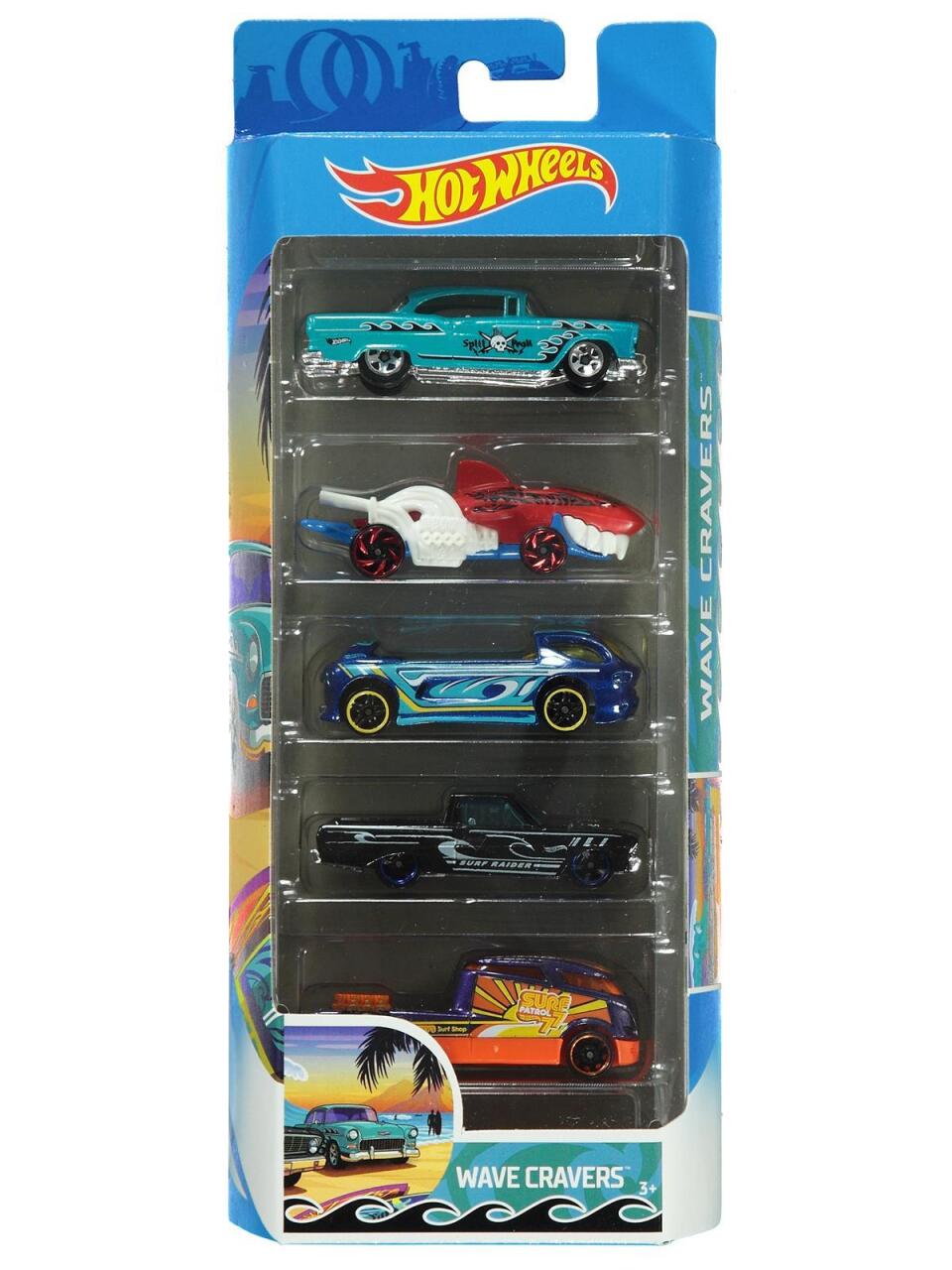 Hot Wheels Araba Seti 5li 1806 - 3