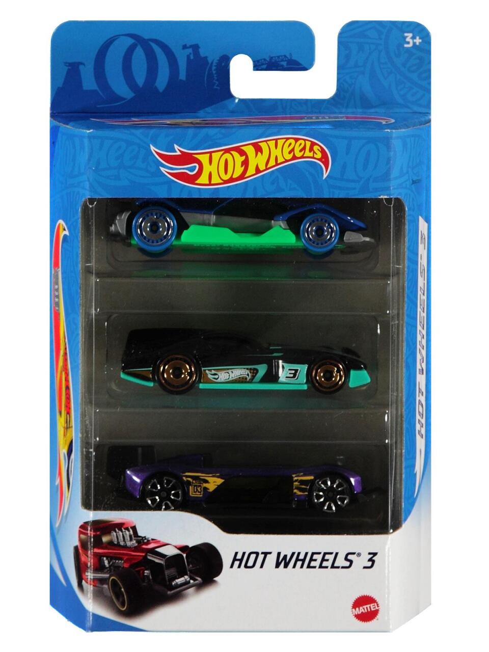 Hot Wheels 3Lü Araba Seti K5904 - 2