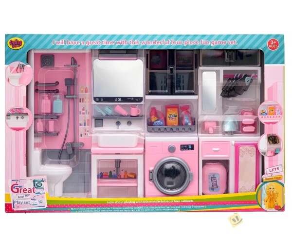 Oydaş Kutuda 4'Lü Banyo Seti 2386 - Oydaş