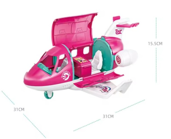 Pasifik Pembe Aksesuarlı Uçak 9045-11 - 3