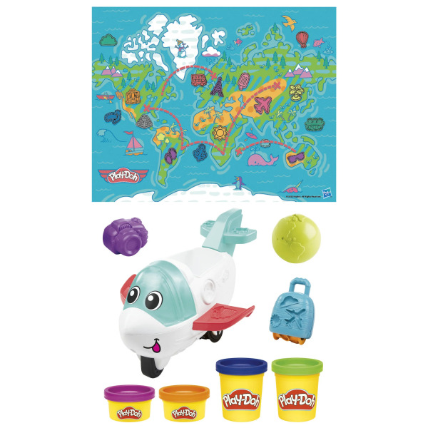 Play Doh Starters Eğlenceli Uçak Oyunu F8804 - 4