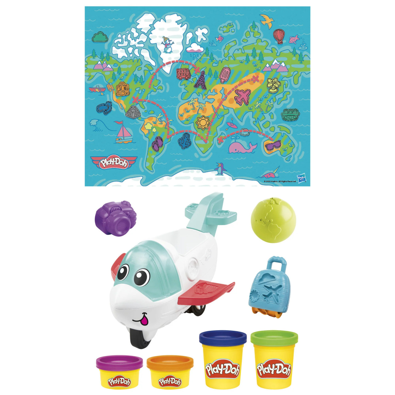 Play Doh Starters Eğlenceli Uçak Oyunu F8804 - 4