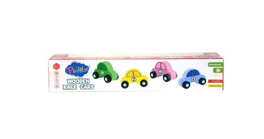 PlayWood Ahşap Yarış Arabaları 380 - 1