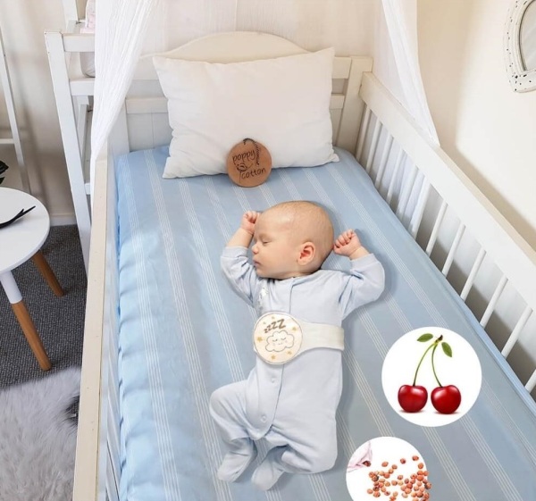 BabyJem Kiraz Çekirdekli Gaz Giderici Kemer 429 Gül Kurusu - 3