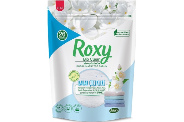 Roxy Bio Clean Doğal Matik Toz Sabun Bahar Çiçekleri 1600 Gr - Dalan