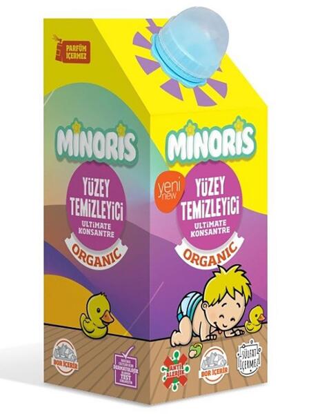 Minoris Organik Yüzey Temizleyici 1000 ml - Minoris