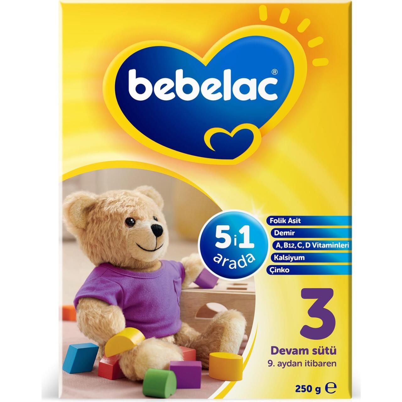 Bebelac Bebek Devam Sütü No3 250 Gr - 1