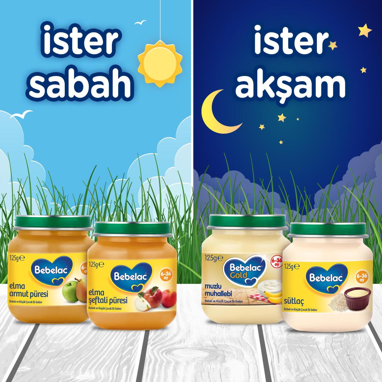 Bebelac Havuç Elma Püreli Kavanoz Maması 125 Gr - 5