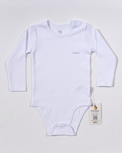 Bebengo BU4020 Basic Uzun Kol Body Beyaz - 1